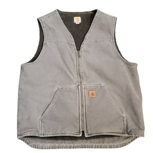 Carhartt Retro Men's Layering Workwear Vest Full Zip Cold Gear Gorpcore Sz XL T